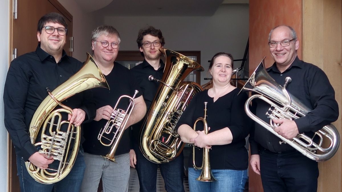 Foto: Das Bläserensemble Spass an Brass.